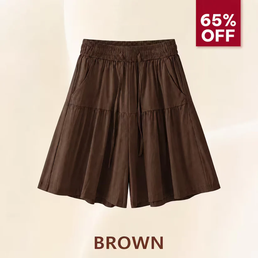 Bloomease - Flowy Skort Shorts for Senior Womens
