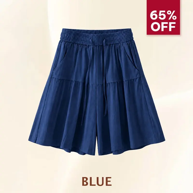 Bloomease - Flowy Skort Shorts for Senior Womens