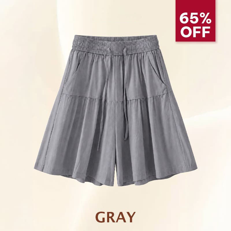 Bloomease - Flowy Skort Shorts for Senior Womens