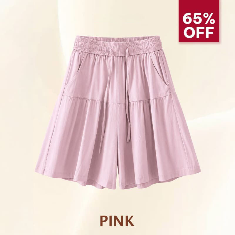 Bloomease - Flowy Skort Shorts for Senior Womens